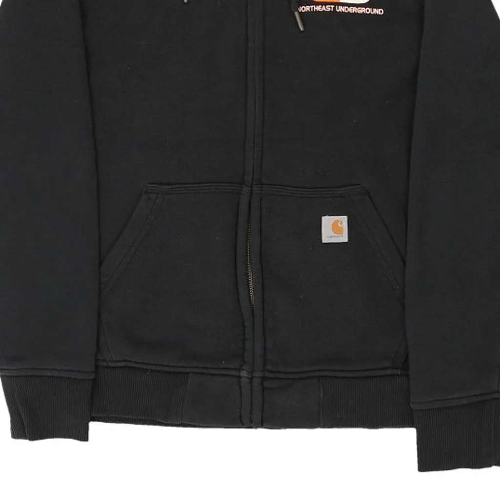 Northeast Underground Carhartt Hoodie - Medium Black Cotton Blend