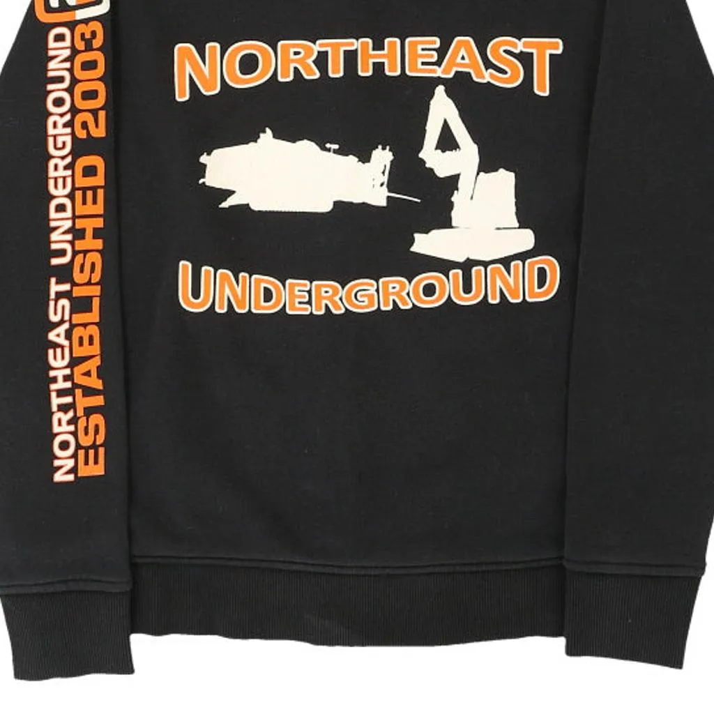 Northeast Underground Carhartt Hoodie - Medium Black Cotton Blend