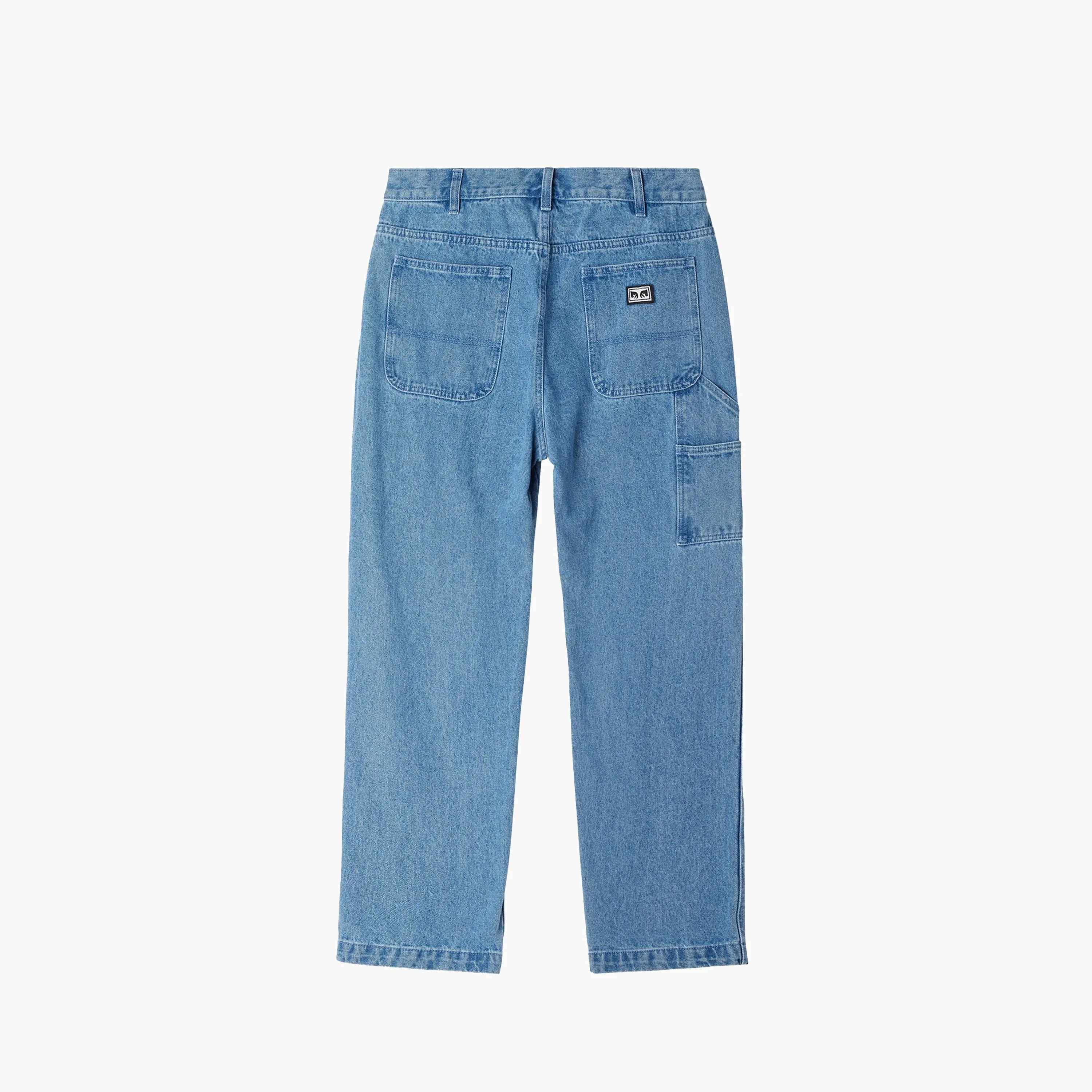 OBEY CLOTHING HARDWORK CARPENTER DENIM LIGHT INDIGO - 142010078