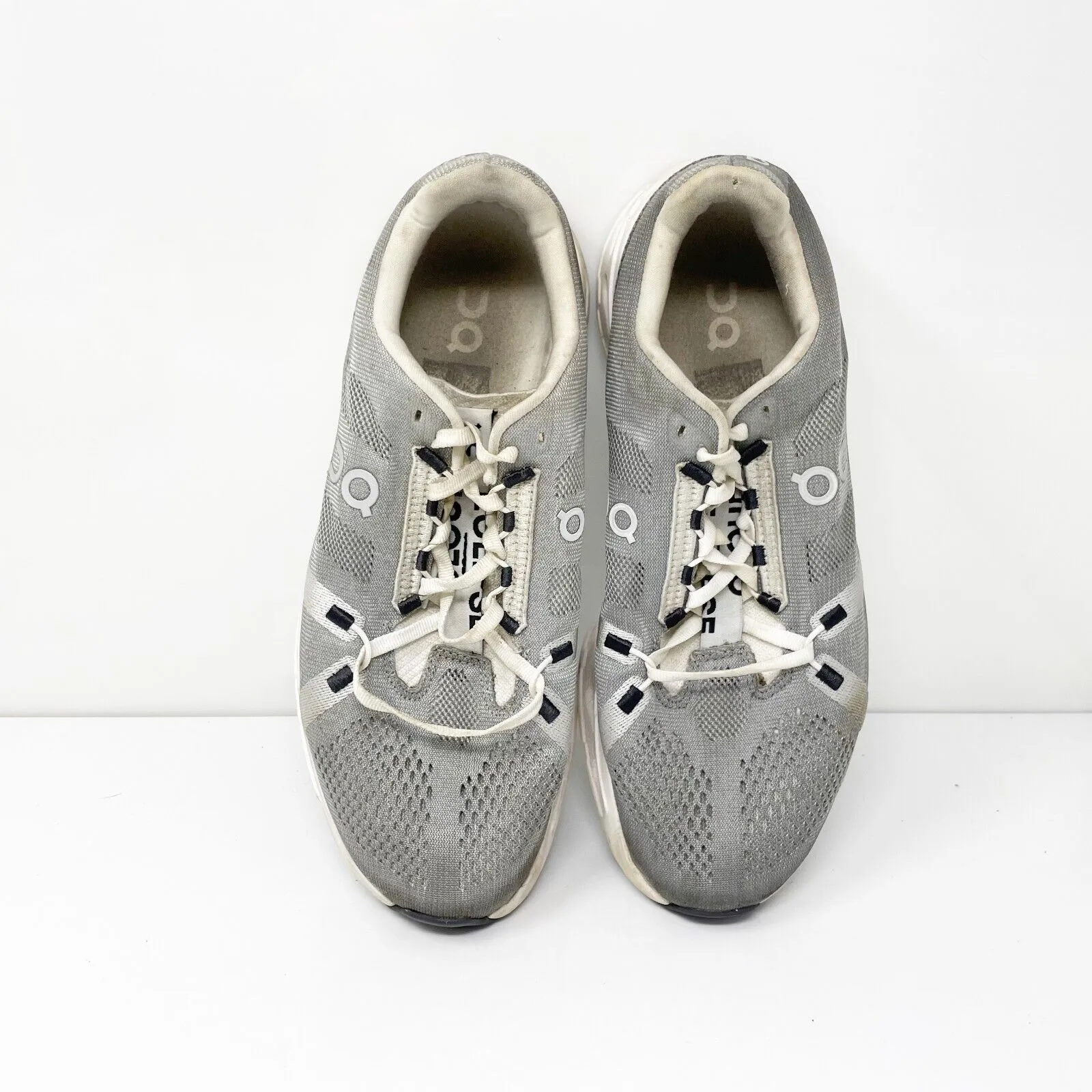 On Mens Cloudeclipse Gray Running Shoes Sneakers Size 9