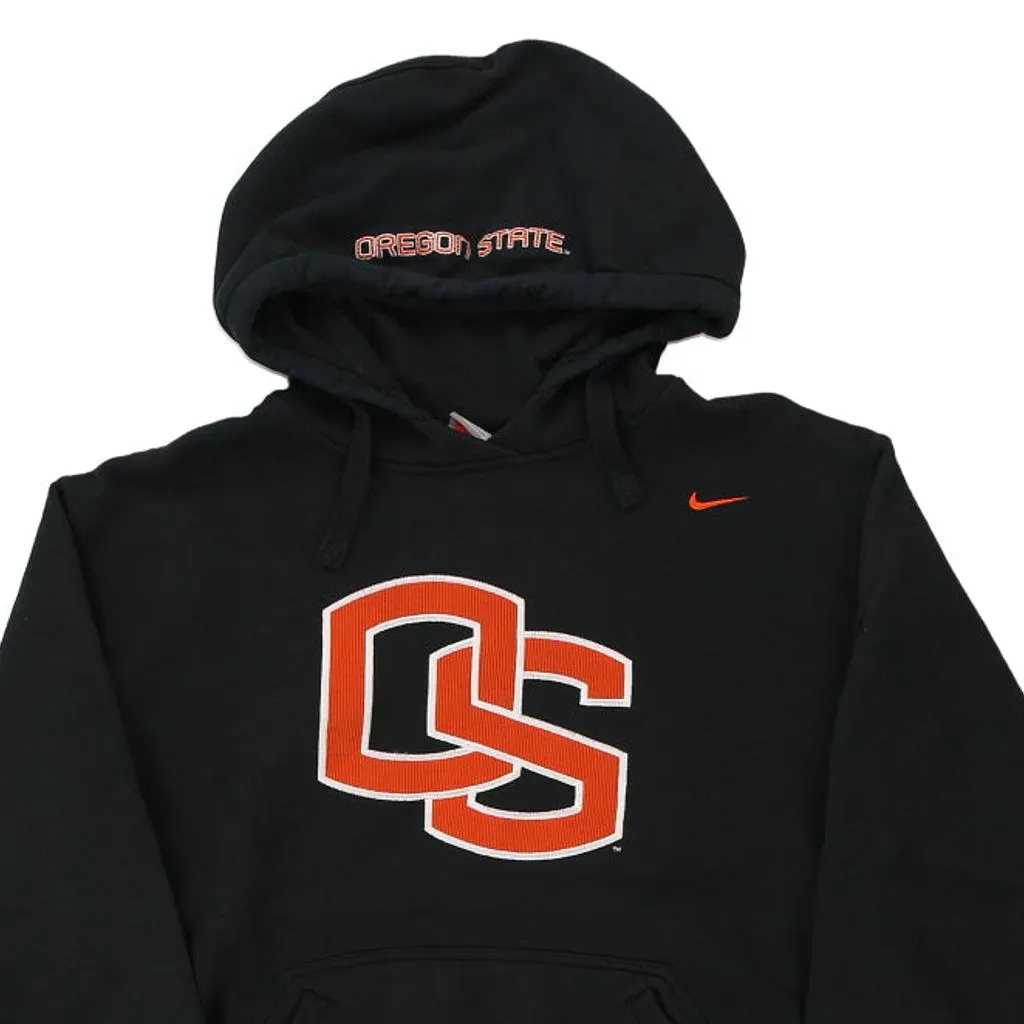 Oregon State Nike College Hoodie - Medium Black Cotton Blend