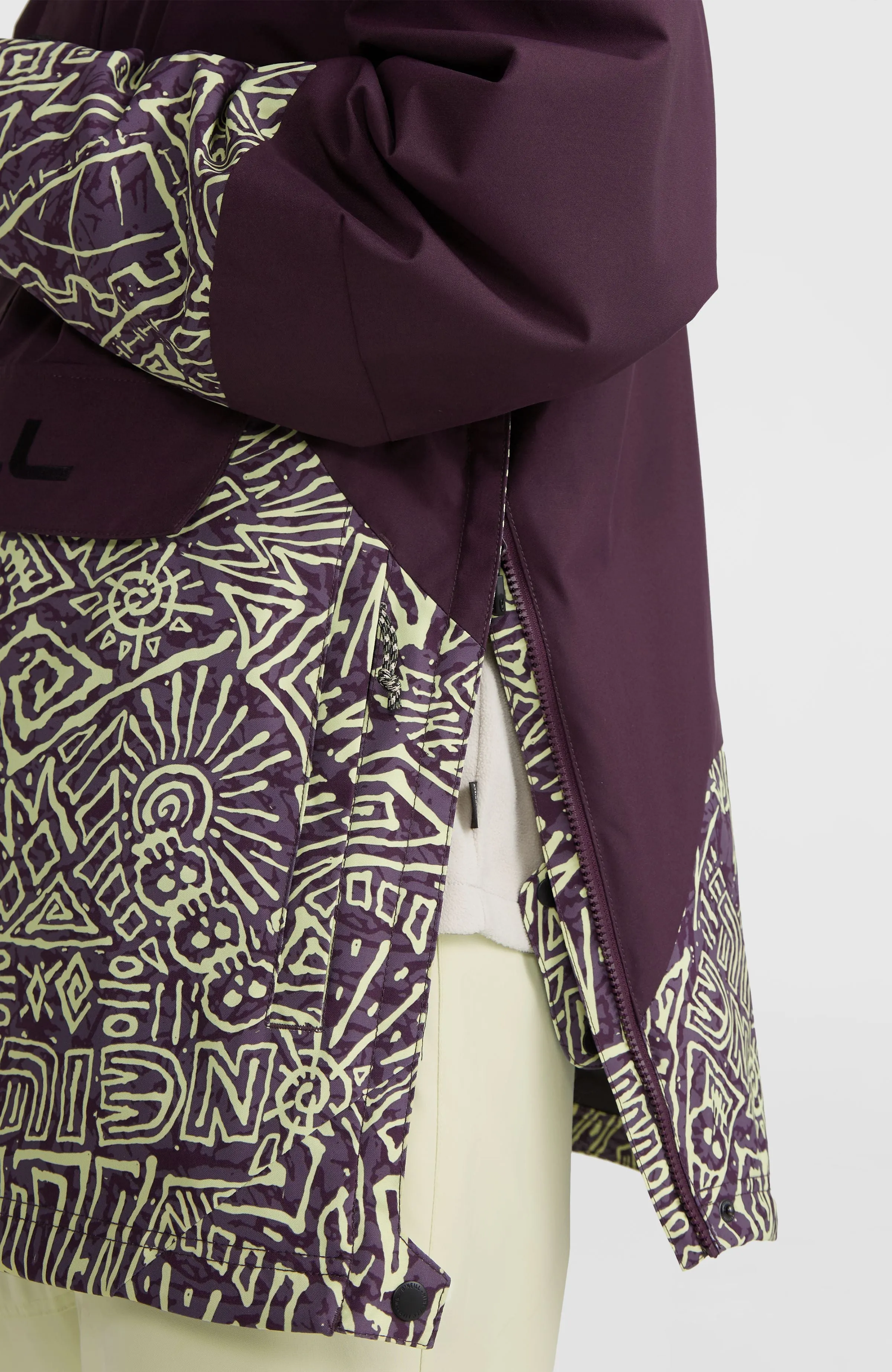 O'Riginals Anorak Snow Jacket | Dark Purple Sketcheritage
