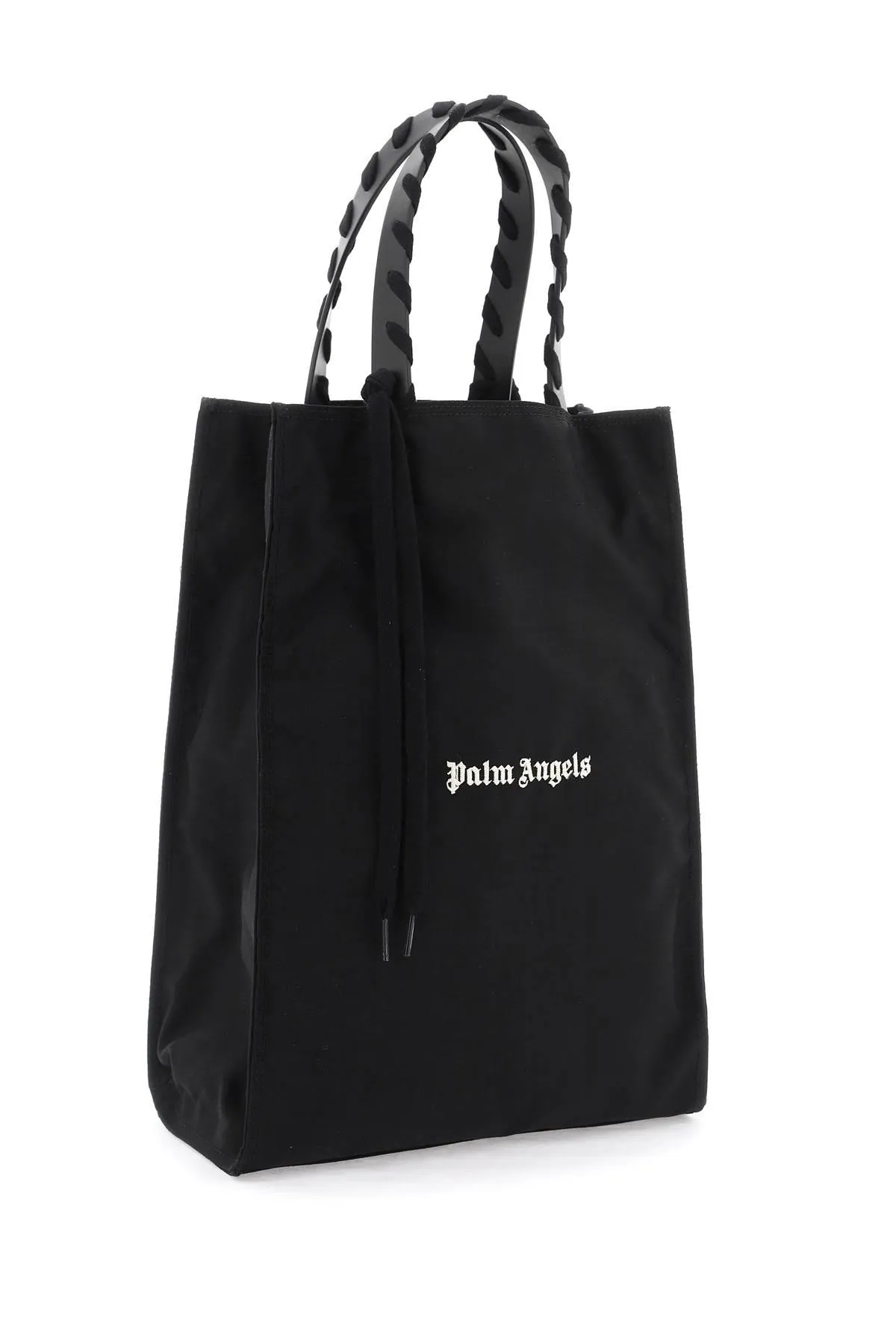 Palm Angels    Palm Angels Embroidered Logo Tote Bag With