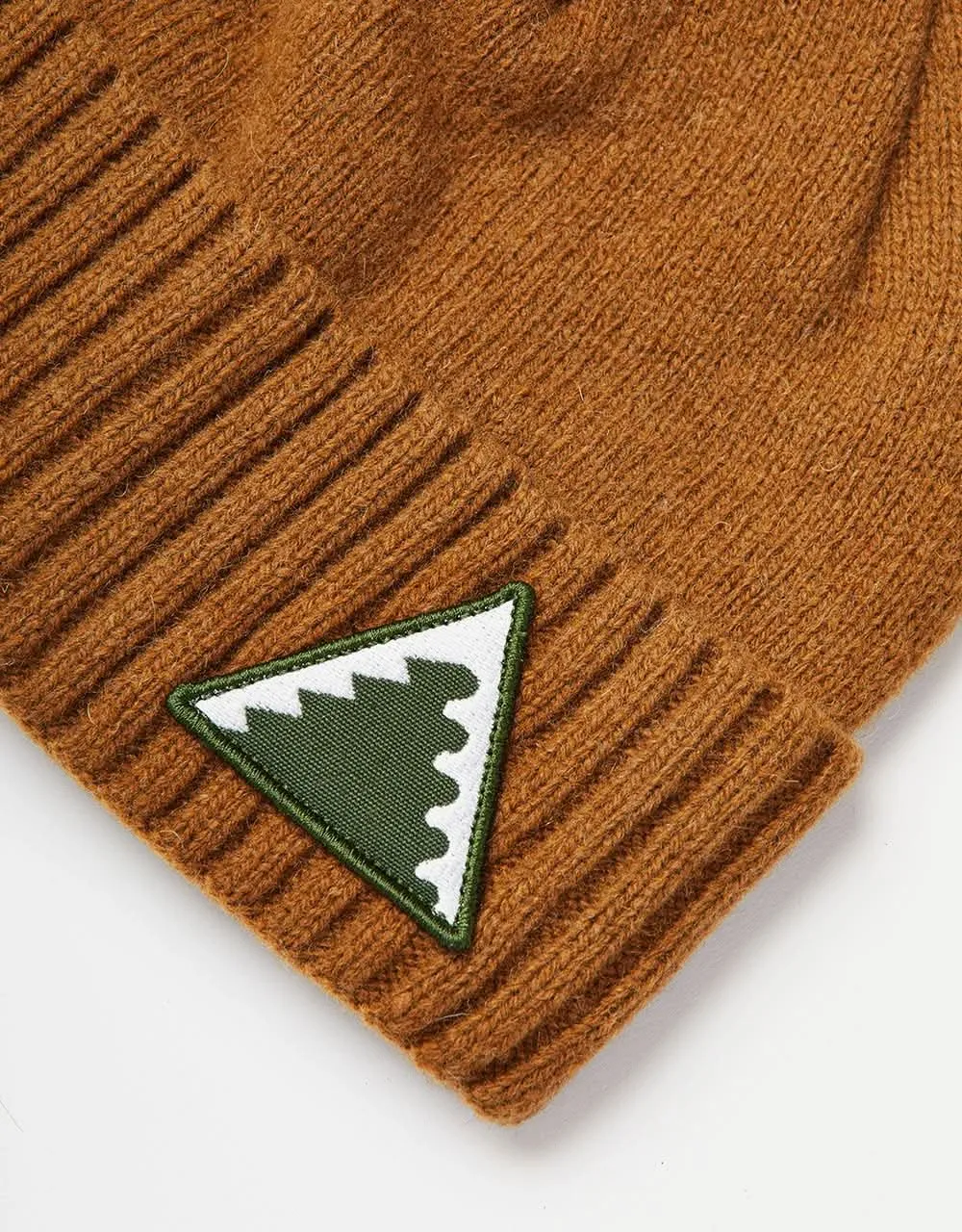 Patagonia Brodeo Beanie - Dawn Tracks Patch/Shelter Brown