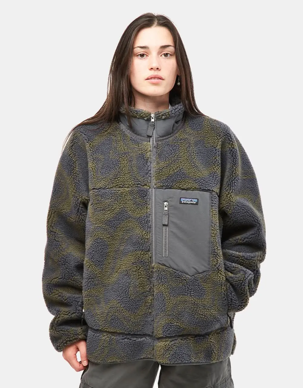 Patagonia Classic Retro-X Jacket - Currents: Forge Grey