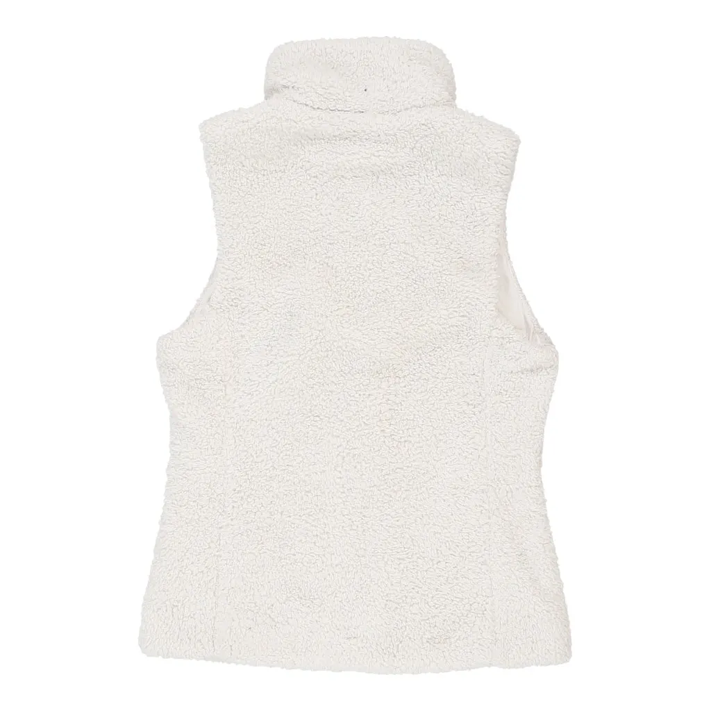 Patagonia Fleece Gilet - XS White Polyester