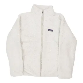 Patagonia Fleece - Large White Polyester