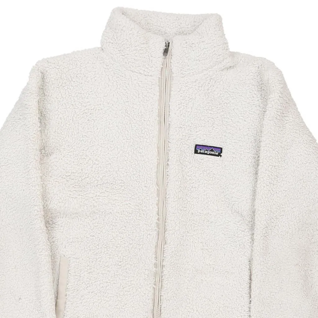 Patagonia Fleece - Large White Polyester