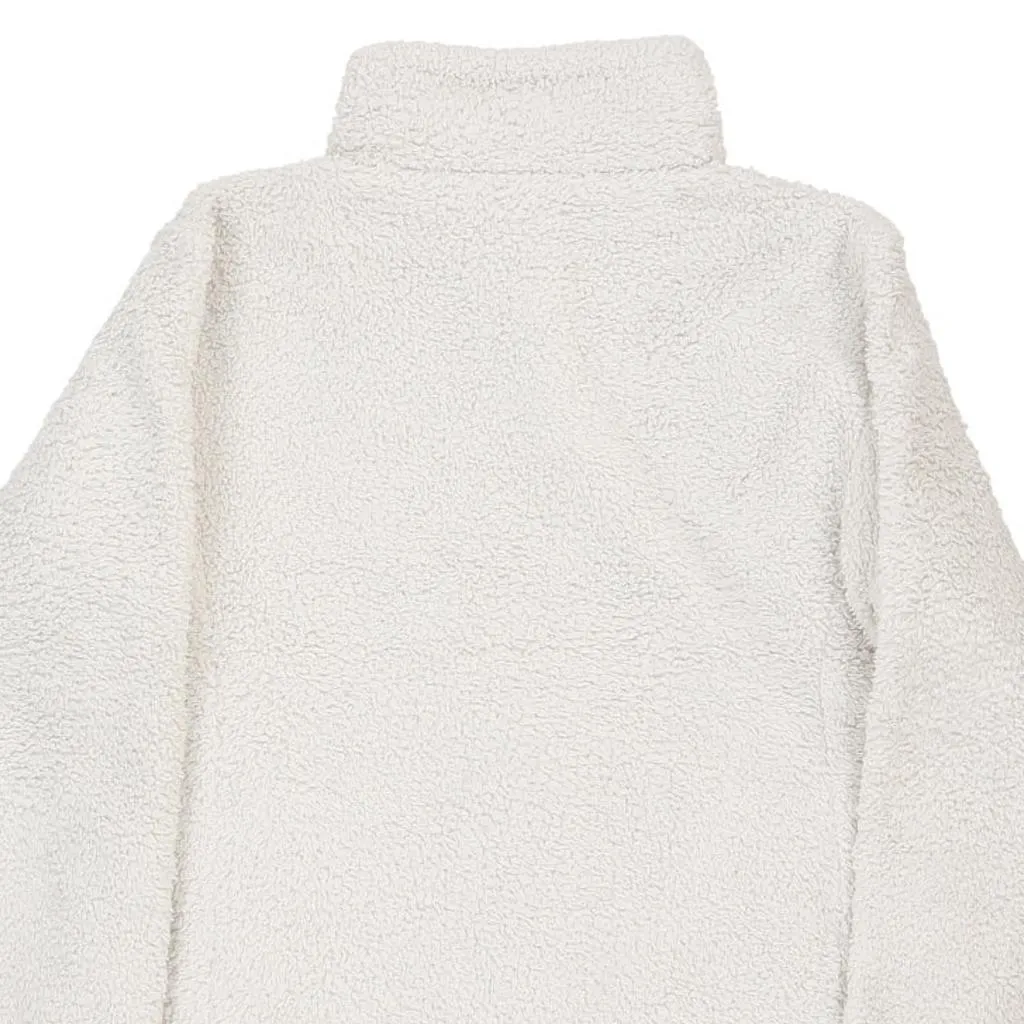 Patagonia Fleece - Large White Polyester