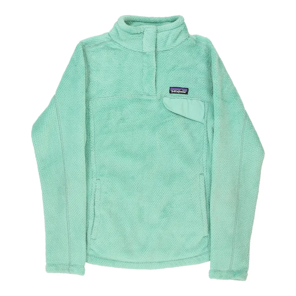 Patagonia Fleece - Small Teal Polyester