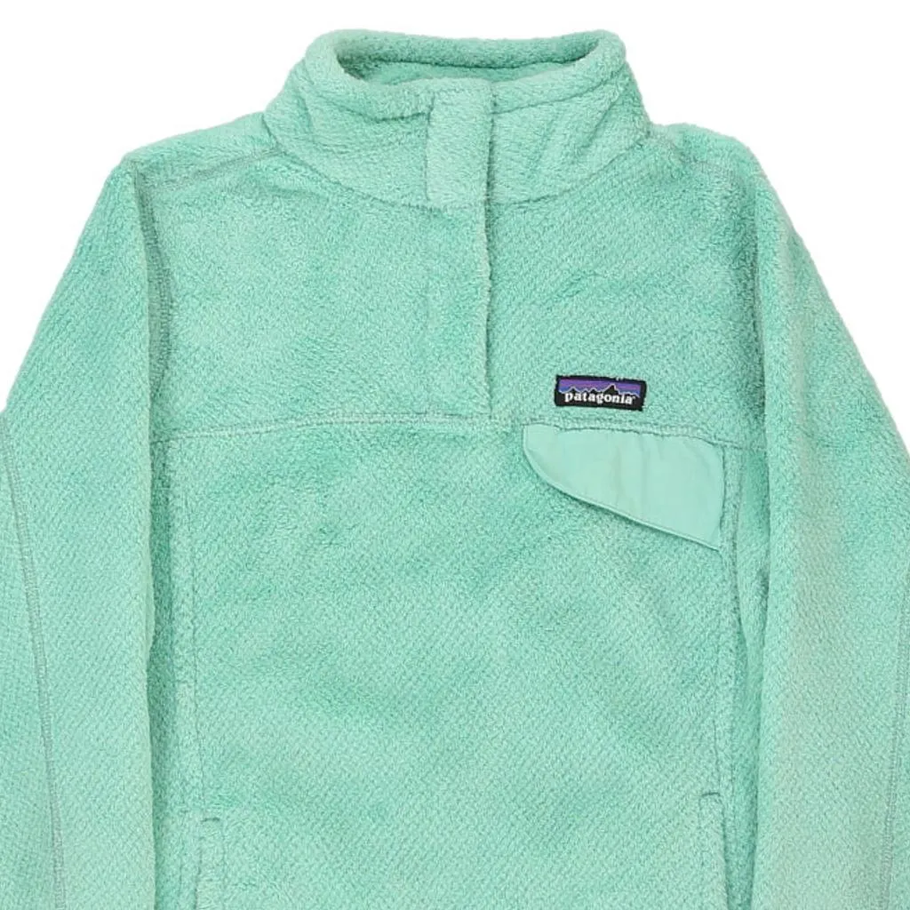 Patagonia Fleece - Small Teal Polyester