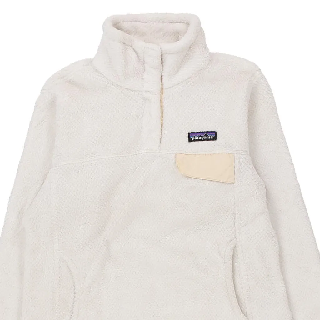 Patagonia Fleece - Small White Polyester