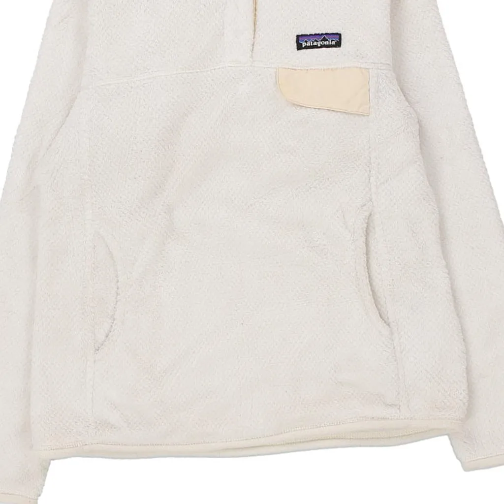 Patagonia Fleece - Small White Polyester