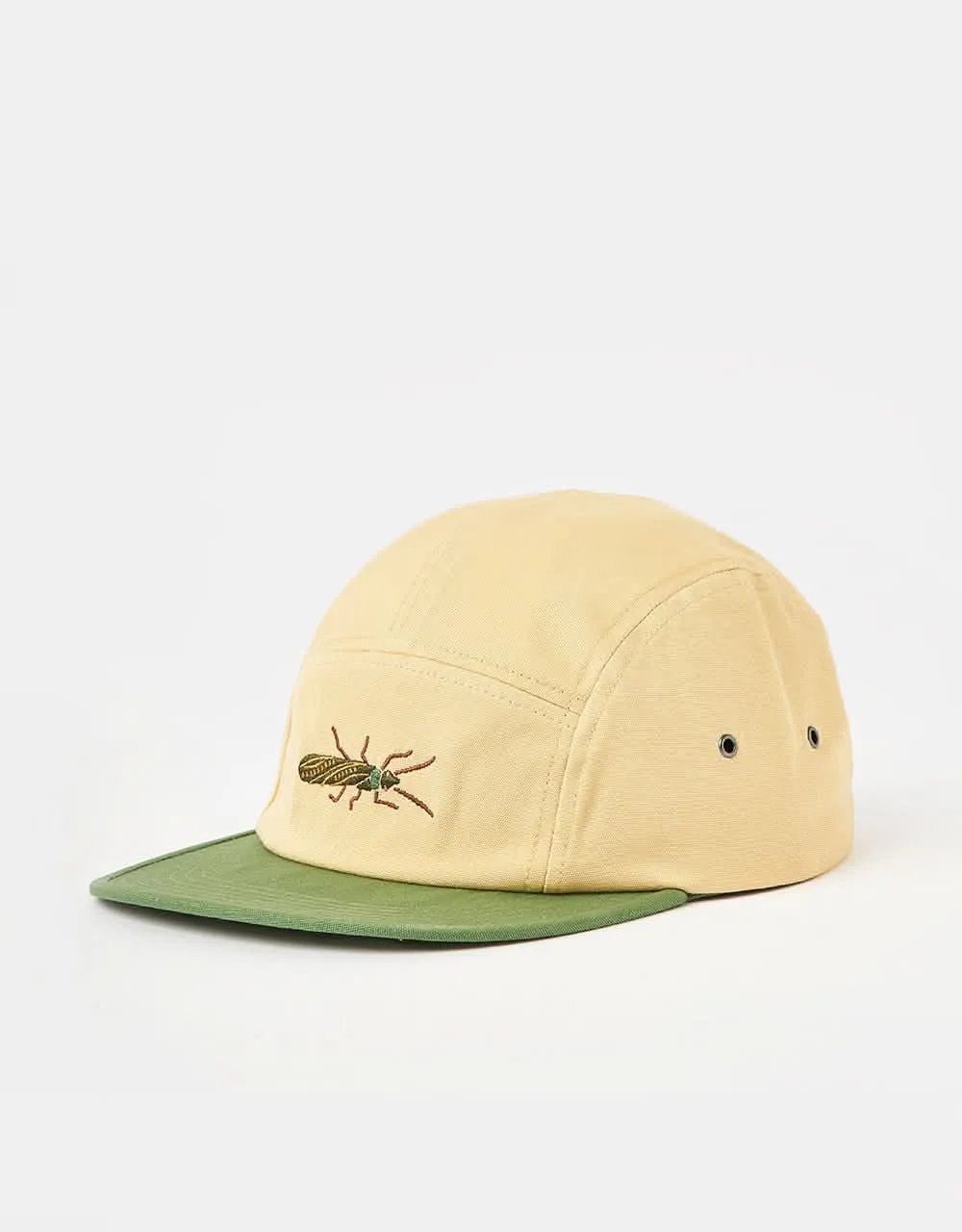 Patagonia Graphic Maclure 5 Panel Cap - Buggy Stoner/Beeswax Tan