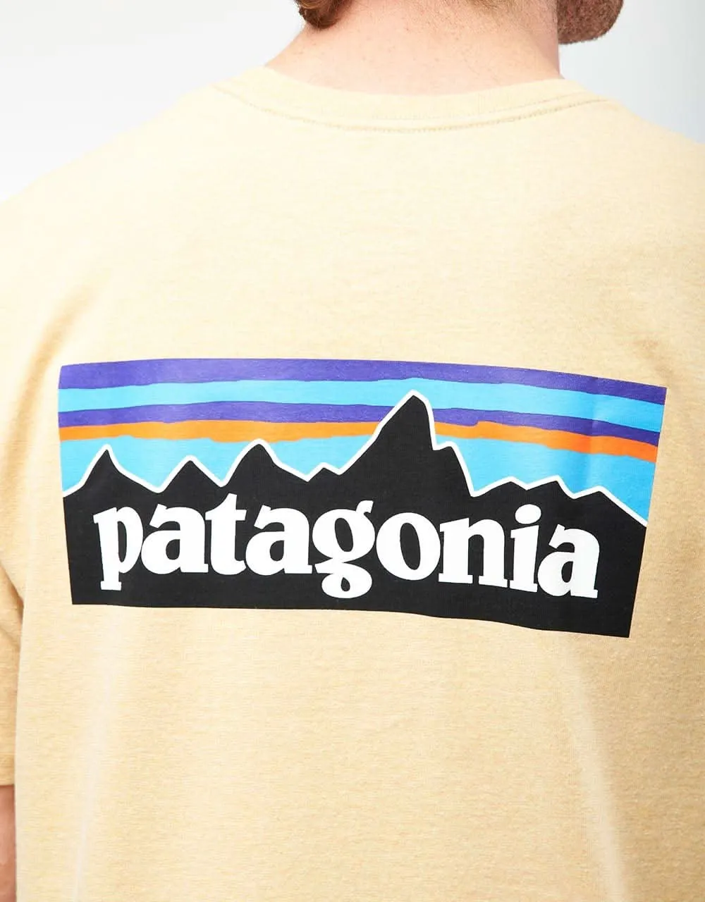 Patagonia P-6 Logo Responsibili-Tee - Beeswax Tan