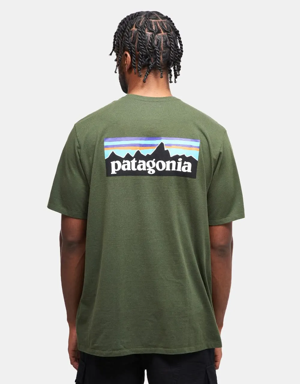 Patagonia P-6 Logo Responsibili-Tee - Torrey Pine Green