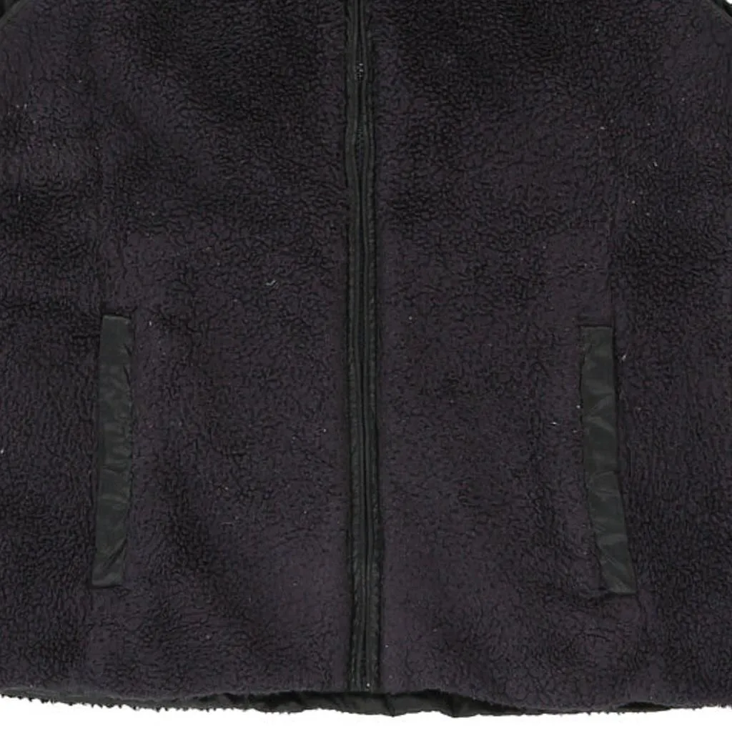 Patagonia Reversible Fleece Gilet - Large Purple Polyester