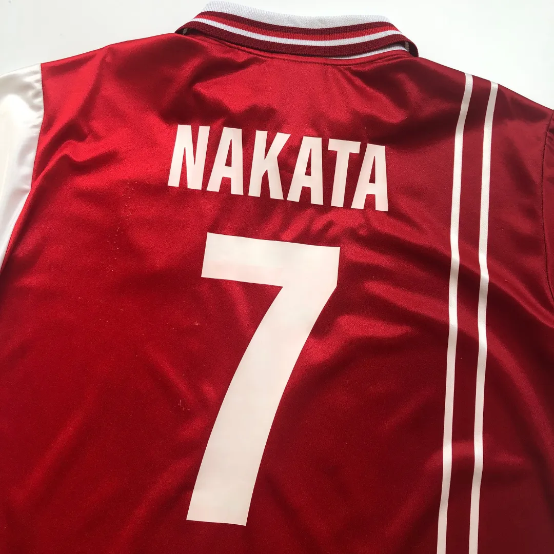 Perugia Nakata 7 1998/1999 Original Galex Home Football Shirt Large