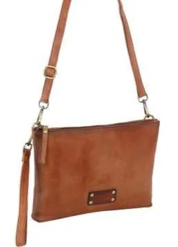 Pierre Cardin Burnished Leather Multiway Cross-Body Bag/Clutch PC 3329