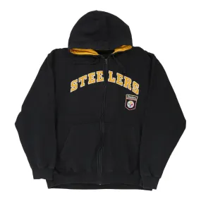 Pittsburgh Steelers Nfl Hoodie - XL Black Cotton Blend