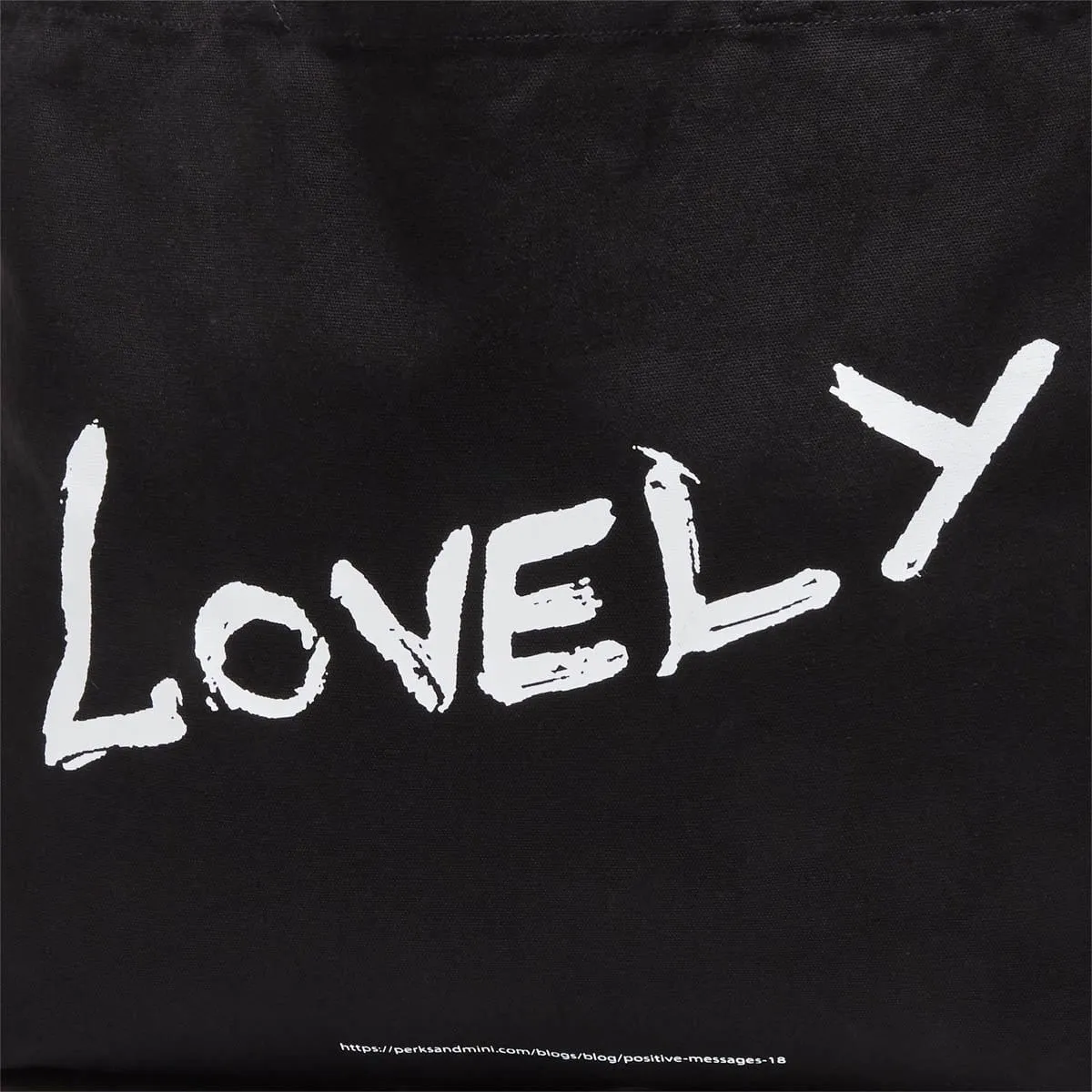 POZ MEZ LOVELY TOTE BAG Black