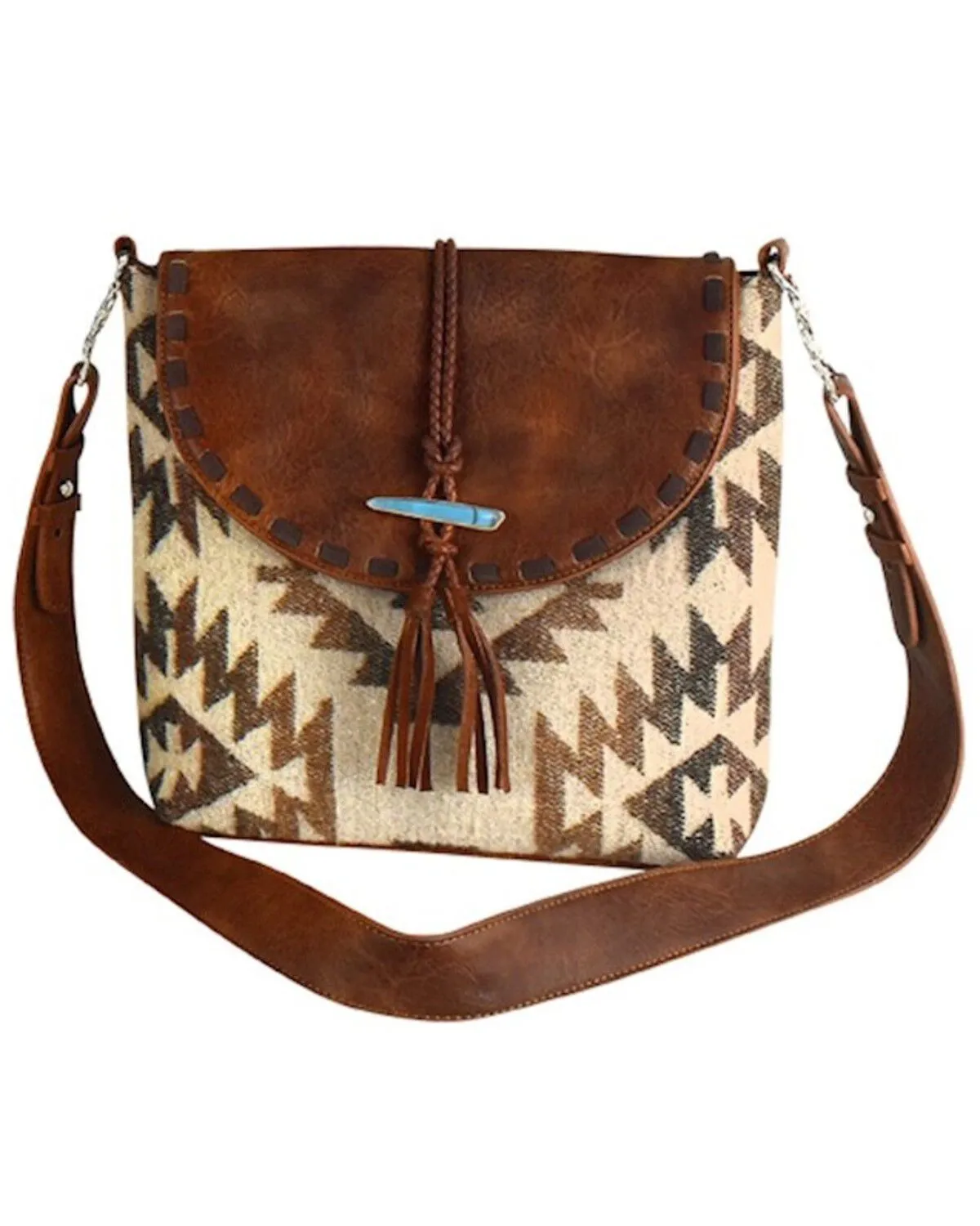 Product Name:  Justin Women's Southwestern Blanket Conceal Carry Crossbody Bag