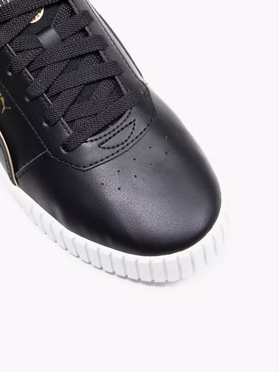 Puma  Carina 2.0 Pop-up Metallic Black/Gold Trainers