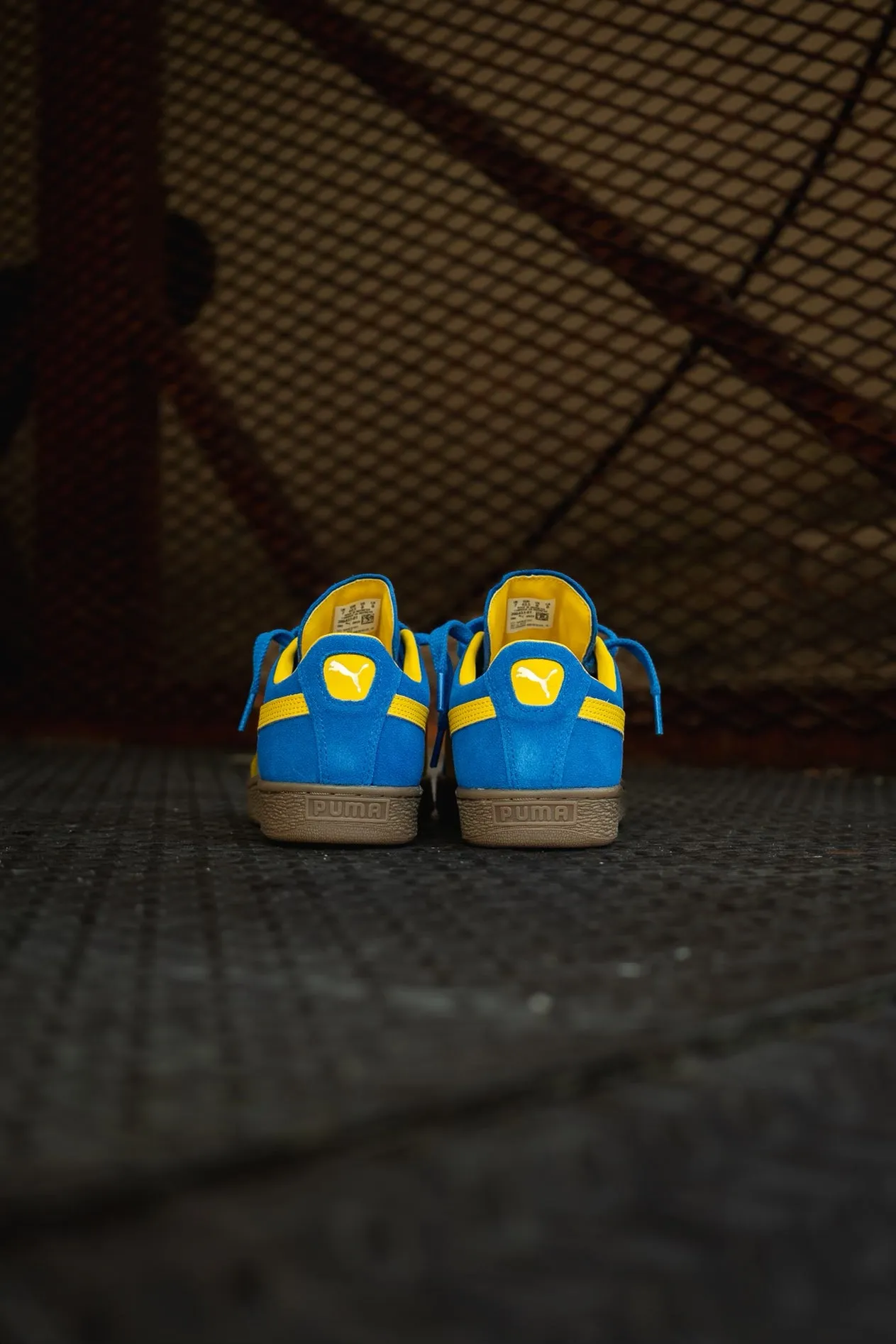 Puma Suede Terrace (Cobalt Glaze/Pelé Yellow)