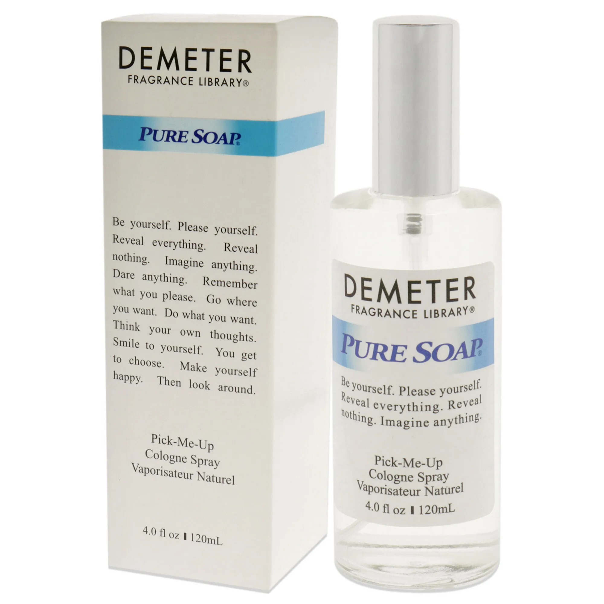 Pure Soap by Demeter for Women - 4 oz Cologne Spray