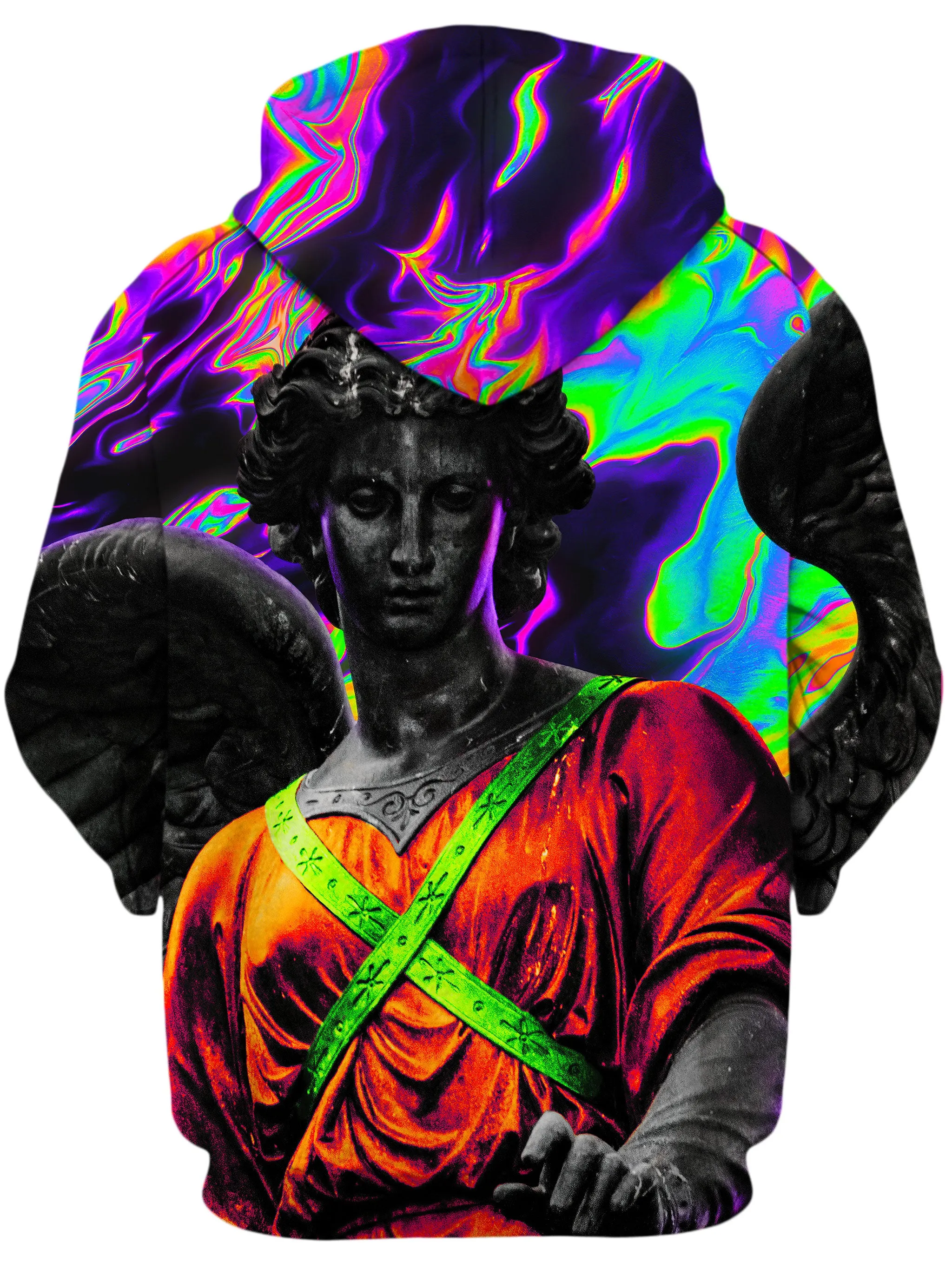 Rave Angel Unisex Zip-Up Hoodie