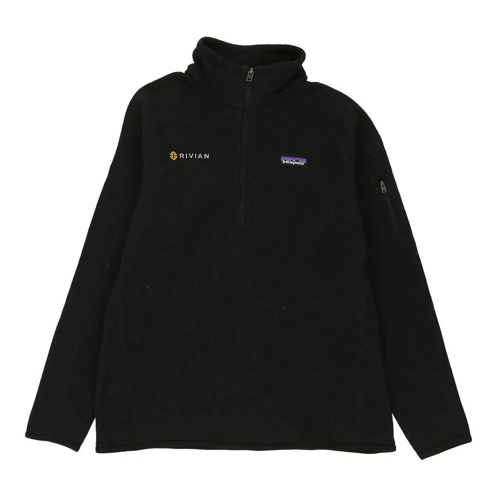 Rivian Patagonia Fleece - Large Black Polyester