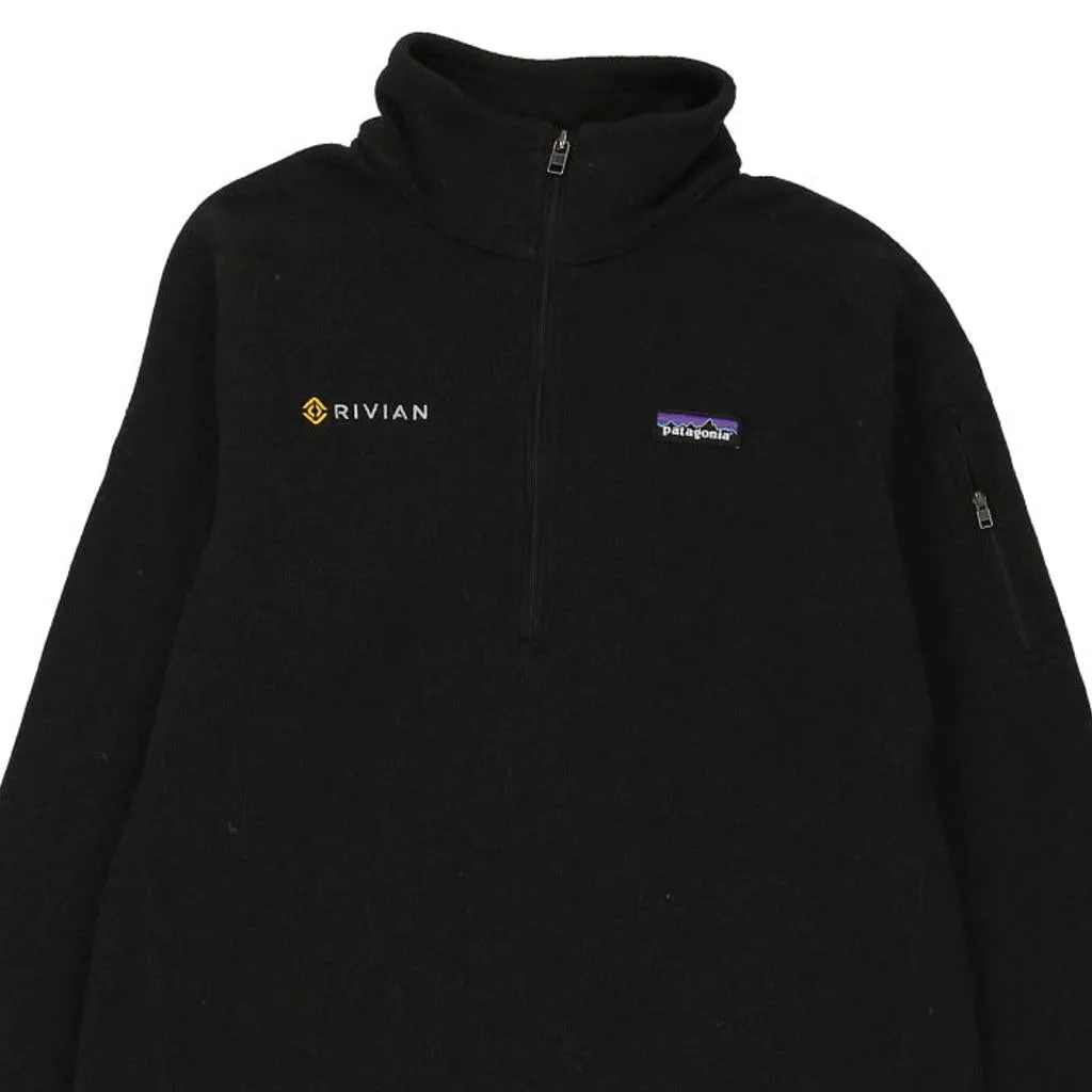 Rivian Patagonia Fleece - Large Black Polyester