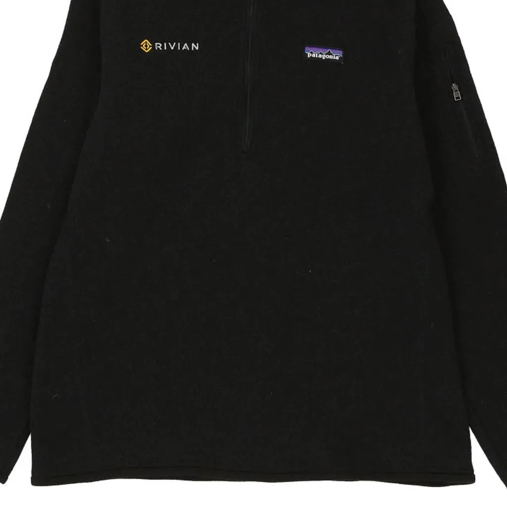 Rivian Patagonia Fleece - Large Black Polyester