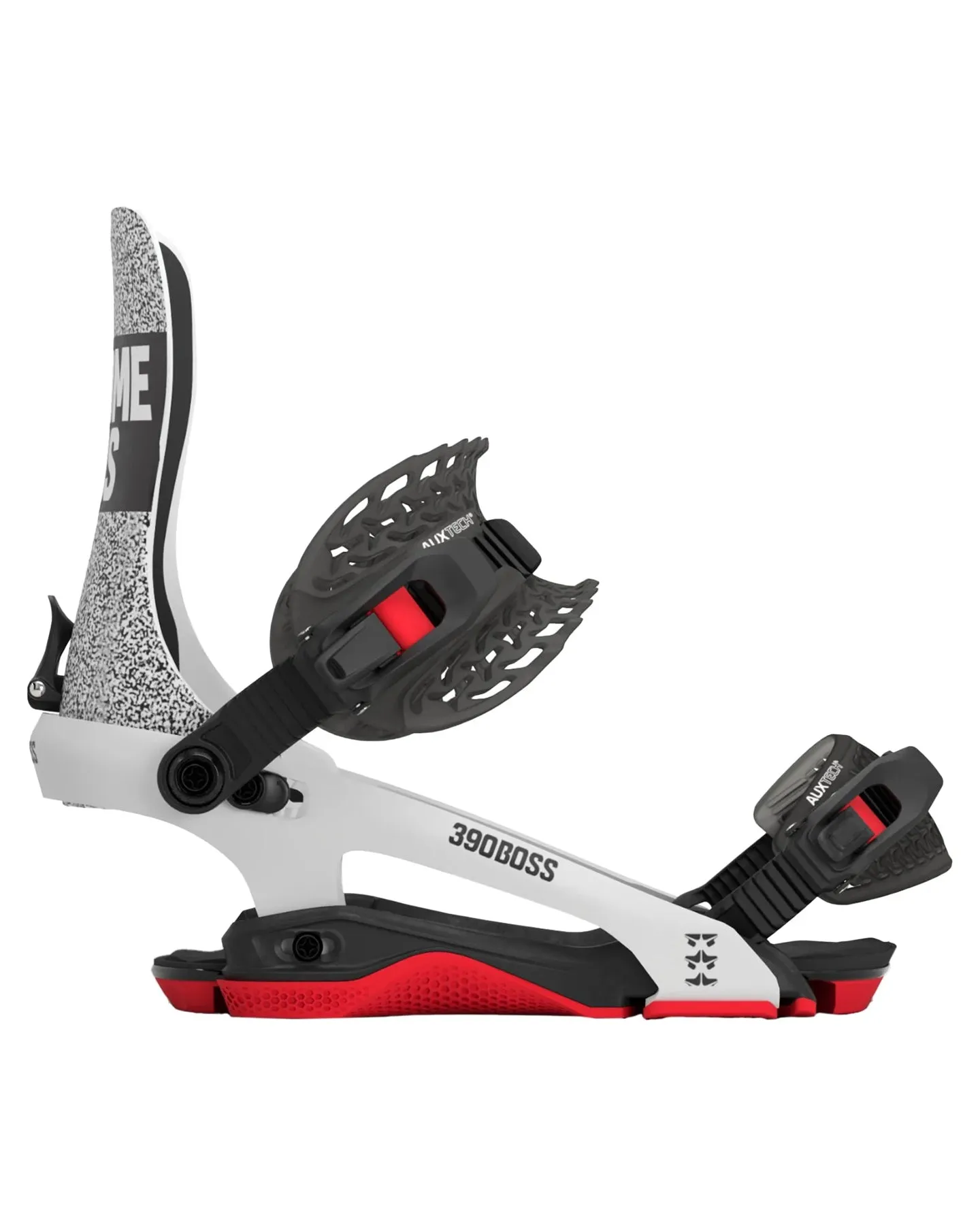Rome 390 Boss Snowboard Bindings - Static - 2024 | Shop Snowboard Bindings at Trojan Wake Ski Snow & Snow Skiers Warehouse