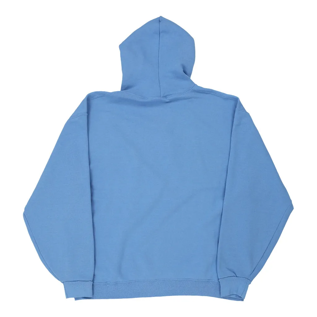 Russell Athletic Hoodie - XL Blue Cotton Blend