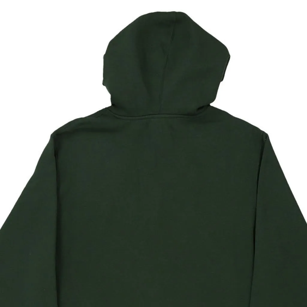 Russell Athletic Hoodie - XL Green Cotton Blend