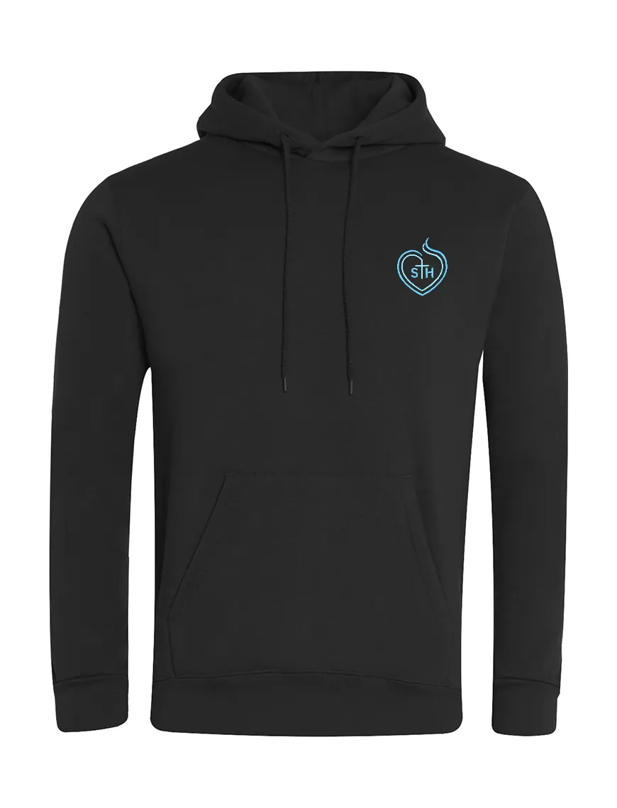 Sacred Heart Black P.E. Hoodie