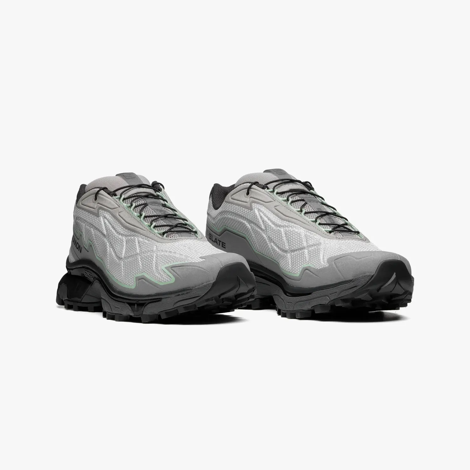 Salomon XT-SLATE ADVANCED, Metal/Gray Flannel/Cameo Green 