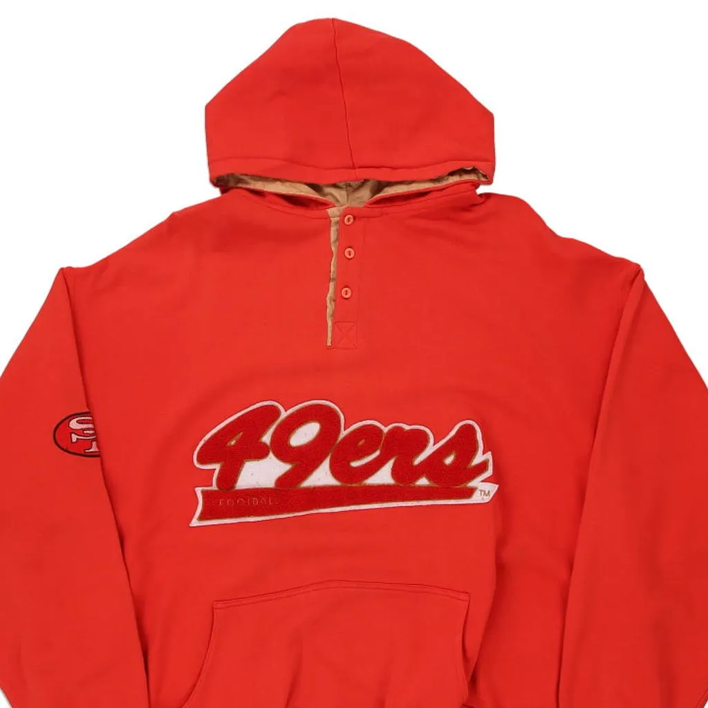 San Fransisco 49ers Nfl Hoodie - 3XL Red Cotton Blend