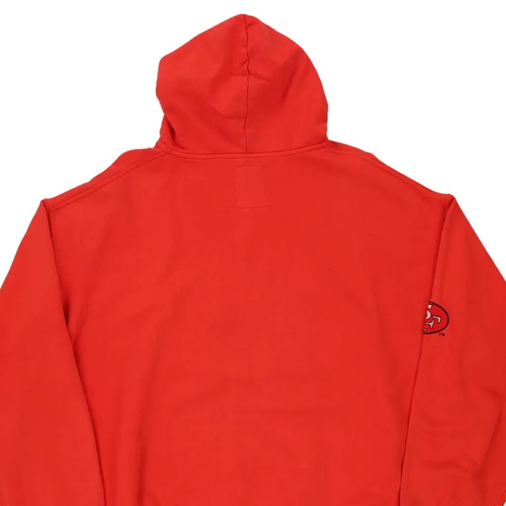 San Fransisco 49ers Nfl Hoodie - 3XL Red Cotton Blend