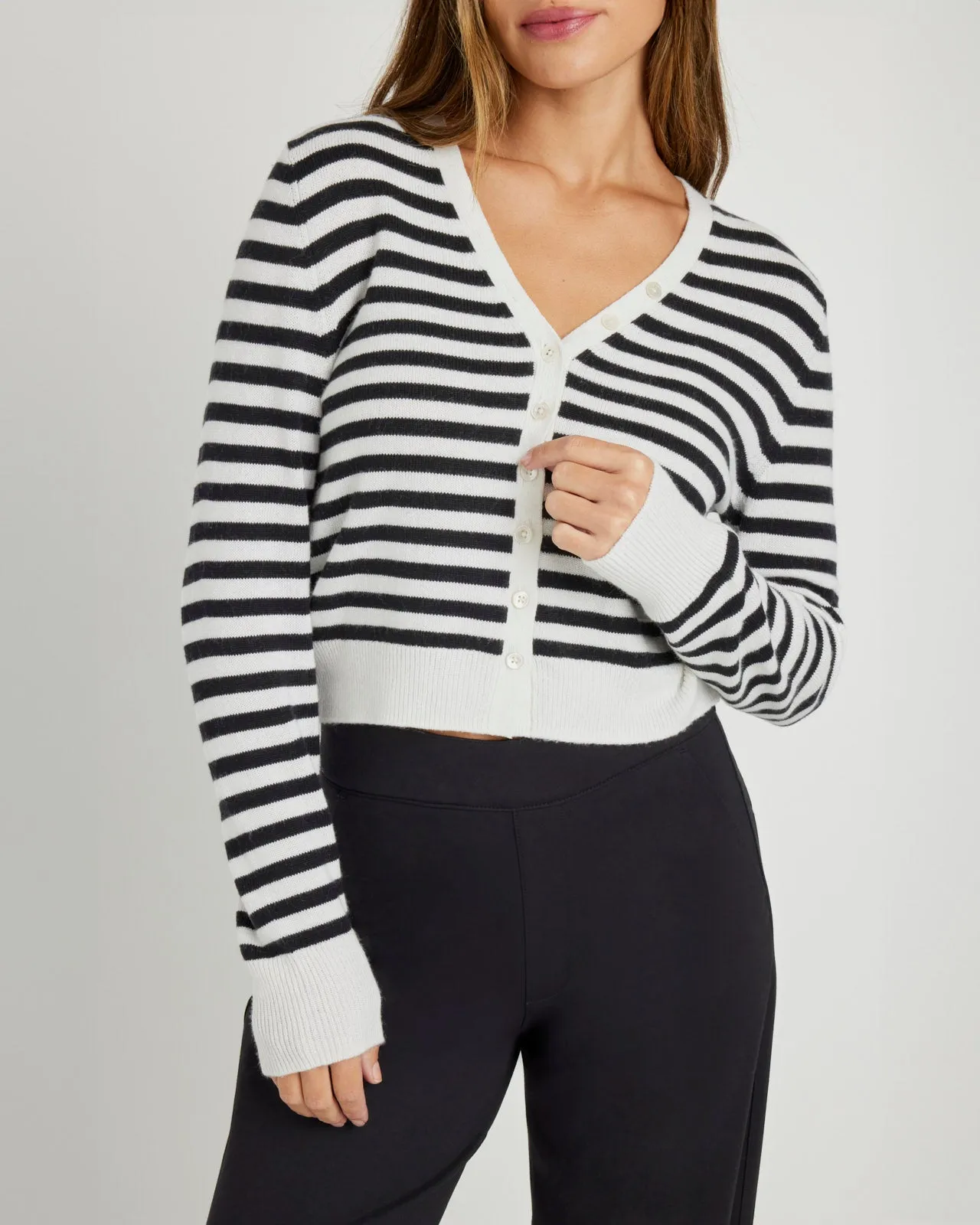 Santina Stripe Cardigan