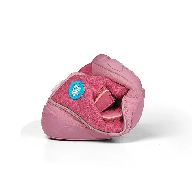 shoes Affenzahn Comfy Walk Wool Midboot Unicorn - Pink - girl´s