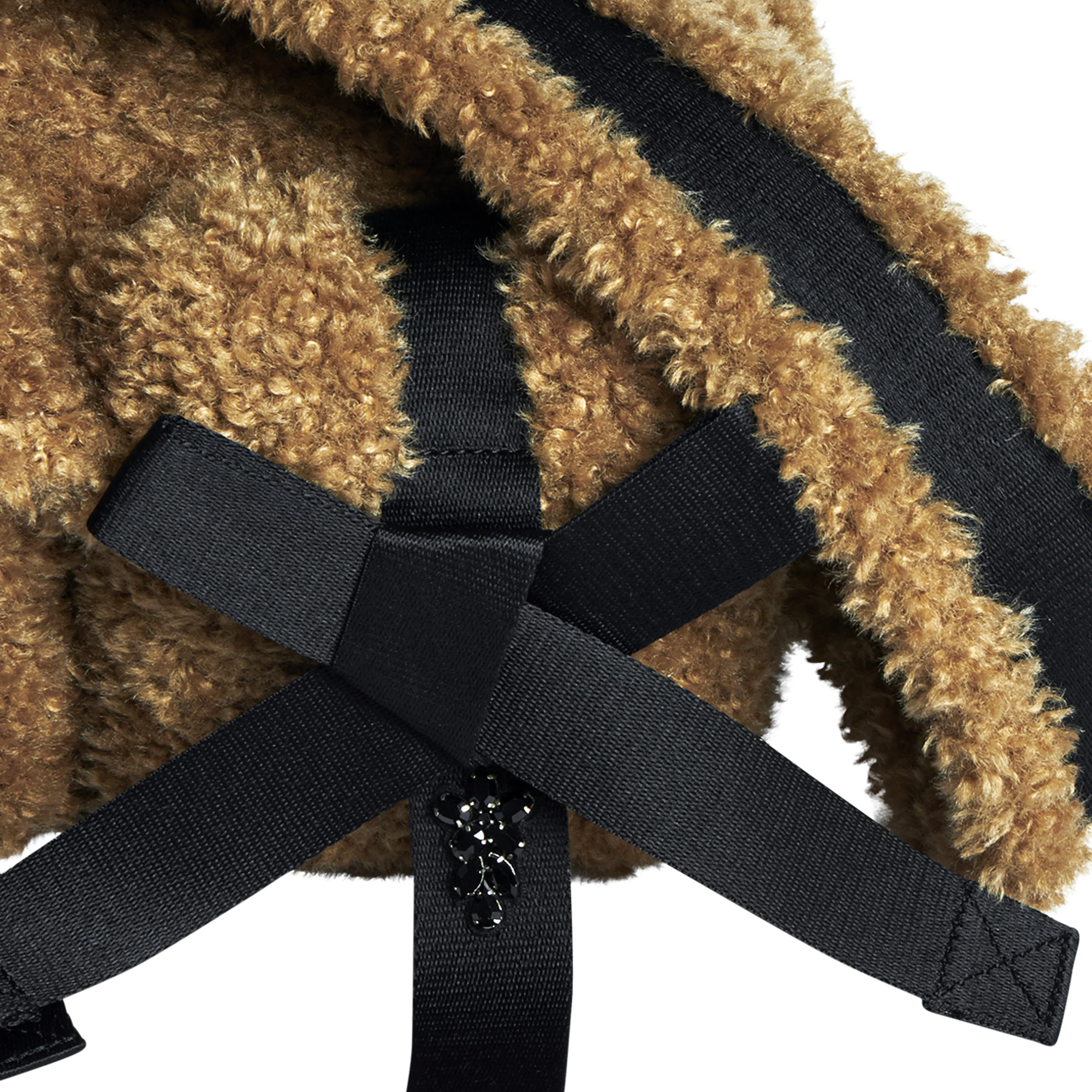 Simone Rocha - Women's Classic Bow Crossbody Bag - (Brown Jet)
