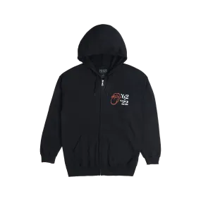 Sixty Circle Logo Zip Up Tour Hoodie