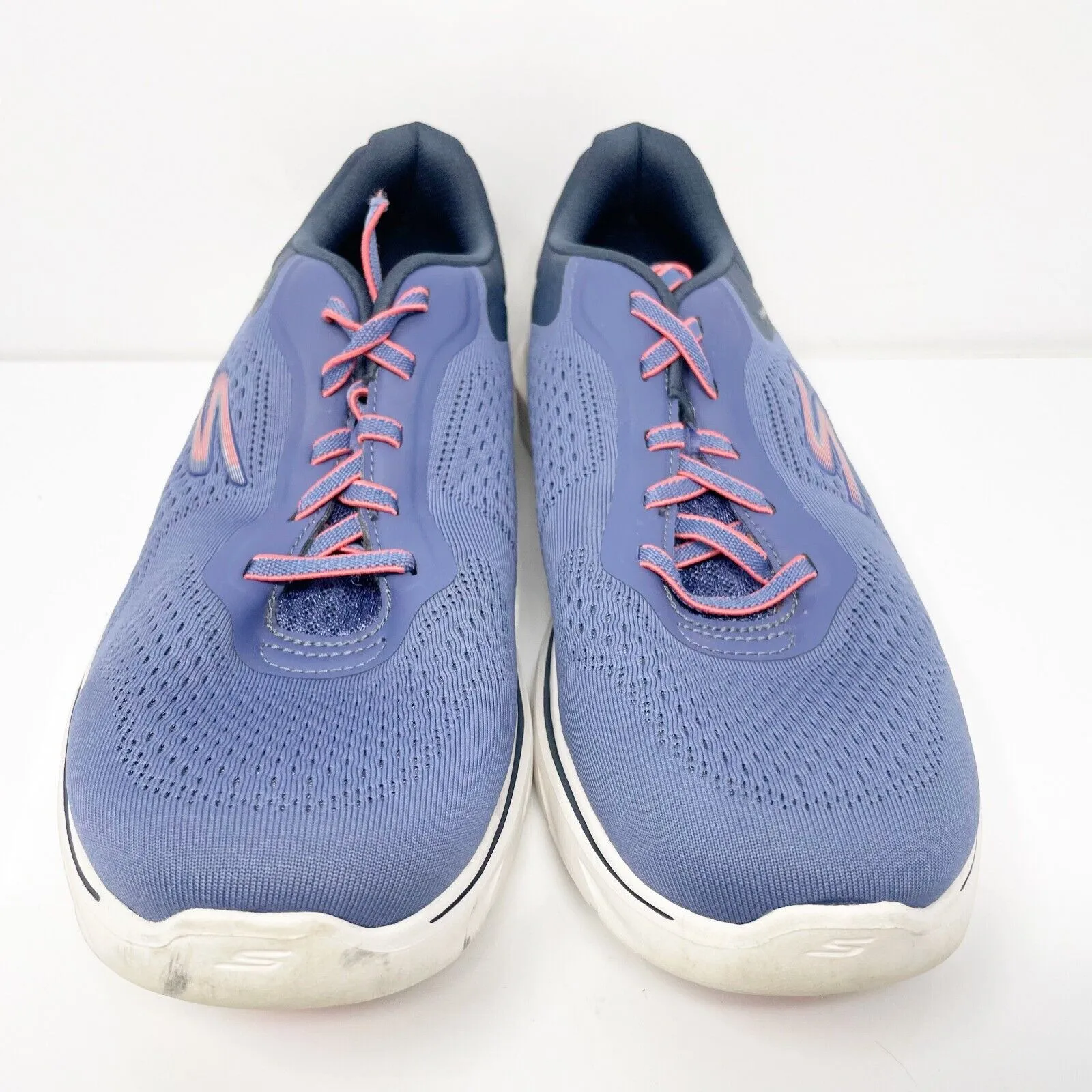 Skechers Womens Go Walk 7 125215 Blue Running Shoes Sneakers Size 8.5