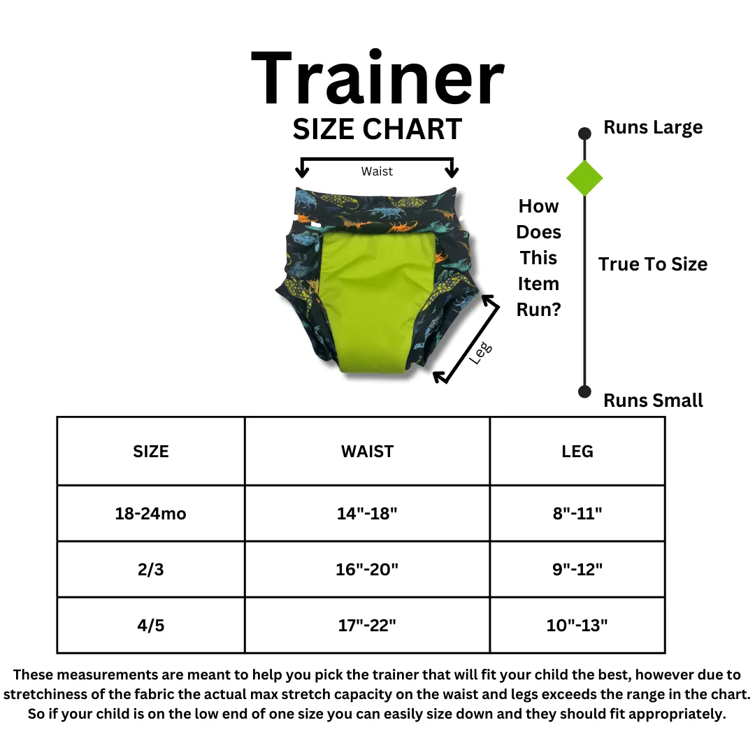 Smart Bottoms Nighttime Trainers - Superbolt Green*
