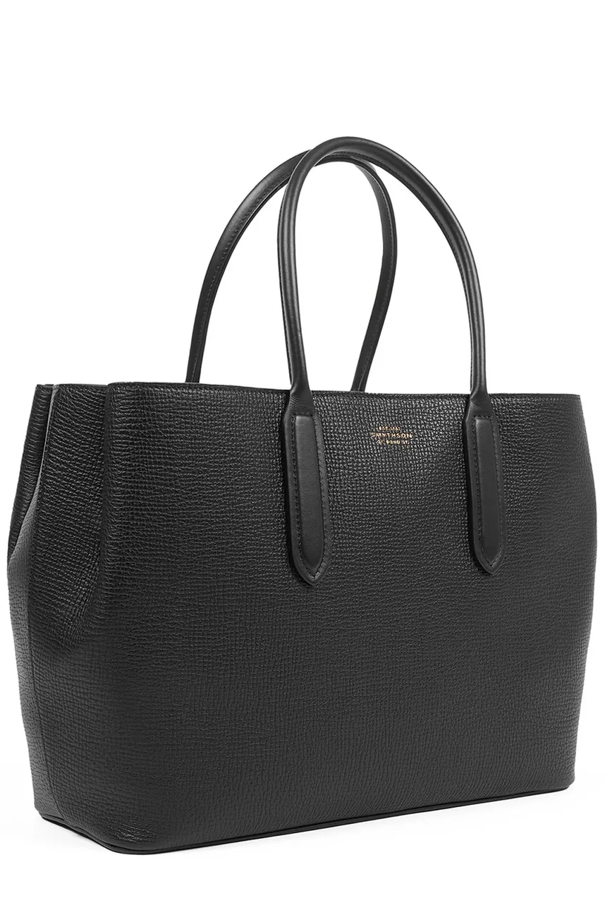 SMYTHSON Small day tote bag with zip in ludlow -                         -                     -                