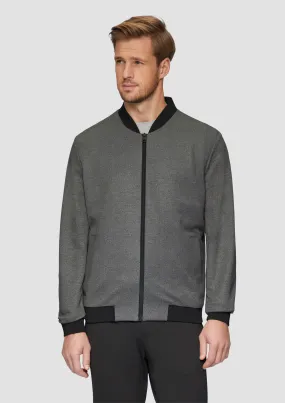 s.O JOGG: Bomber jacket in a cotton blend