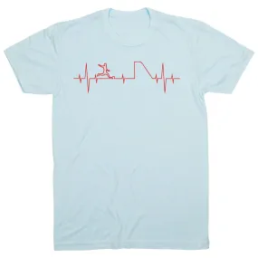 Soccer Short Sleeve T-Shirt - Soccer Heartbeat 