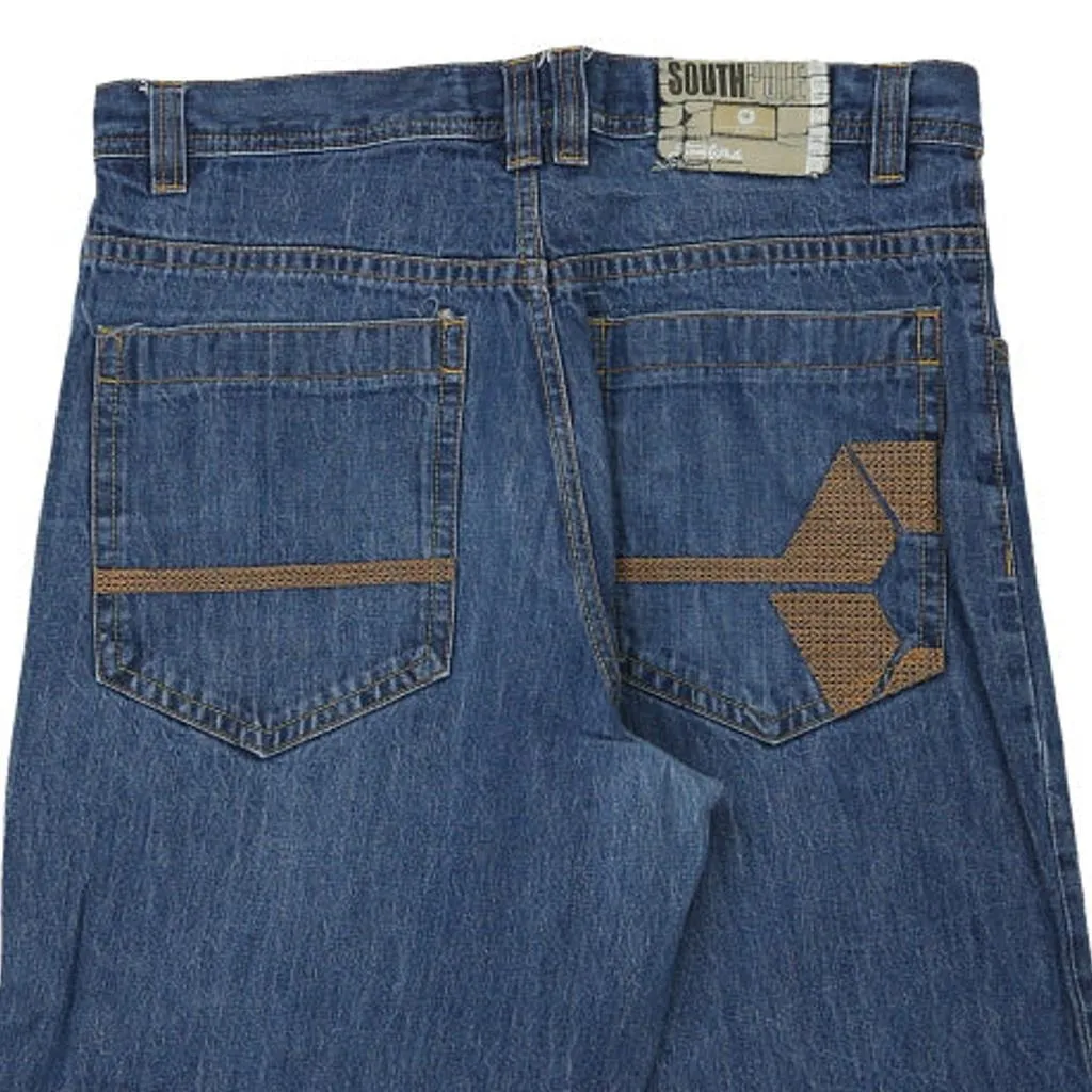 South Pole Jeans - 34W 31L Blue Cotton